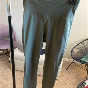 Green Athleta Leggings